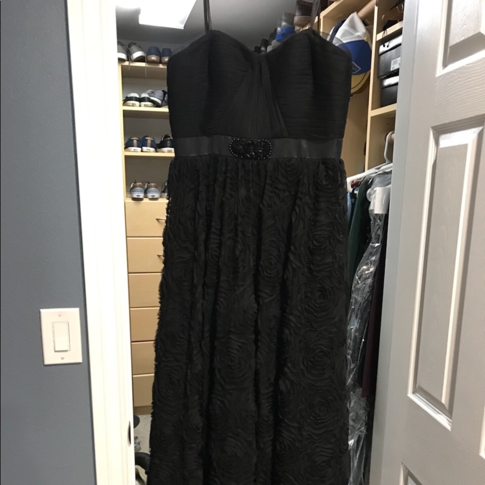 Black Formal Gown/Dress Size 8 - Designer